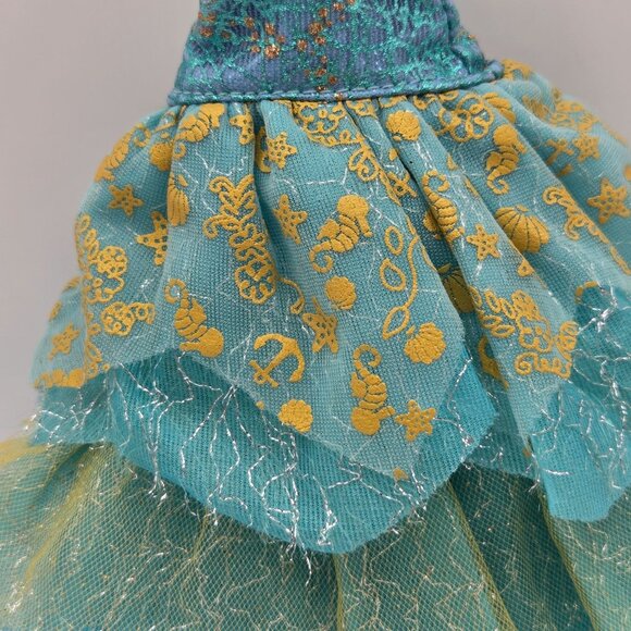 Disney Descendants 2 Uma Royal Yacht Replacement Doll Dress Gown - Picture 2 of 4